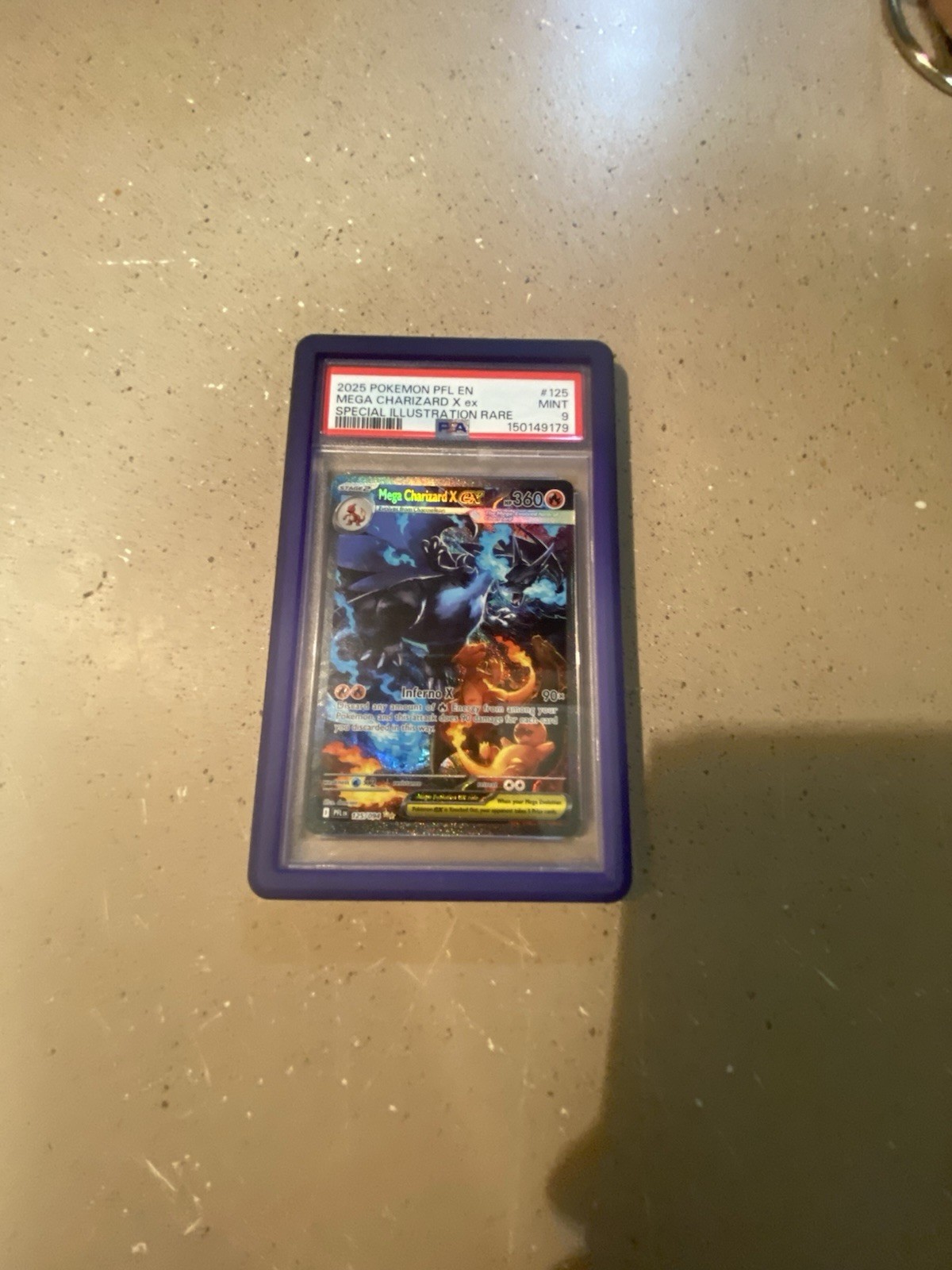 Mega Charizard X ex 125/094 Me02: Phantasmal Flames Holo