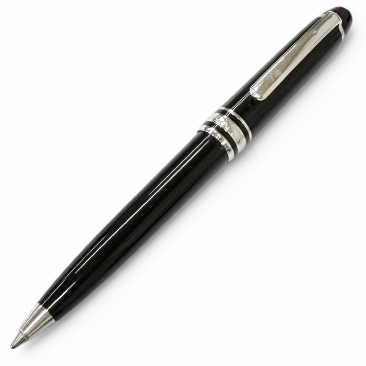 Excellent MONTBLANC Meisterstuck Hommage a W.A. Mozart Ballpoint Black Platinum