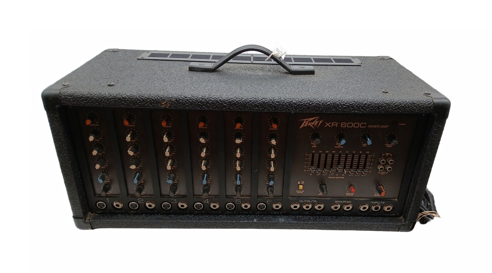 XR 600C 6-Channel Digital Mixer Console XLR In 3-Band EQ Graphic EQ