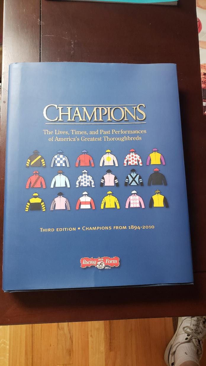 Champions: Greatest Thoroughbreds 3rd Ed by Daily Racing Form Hardcover NEW