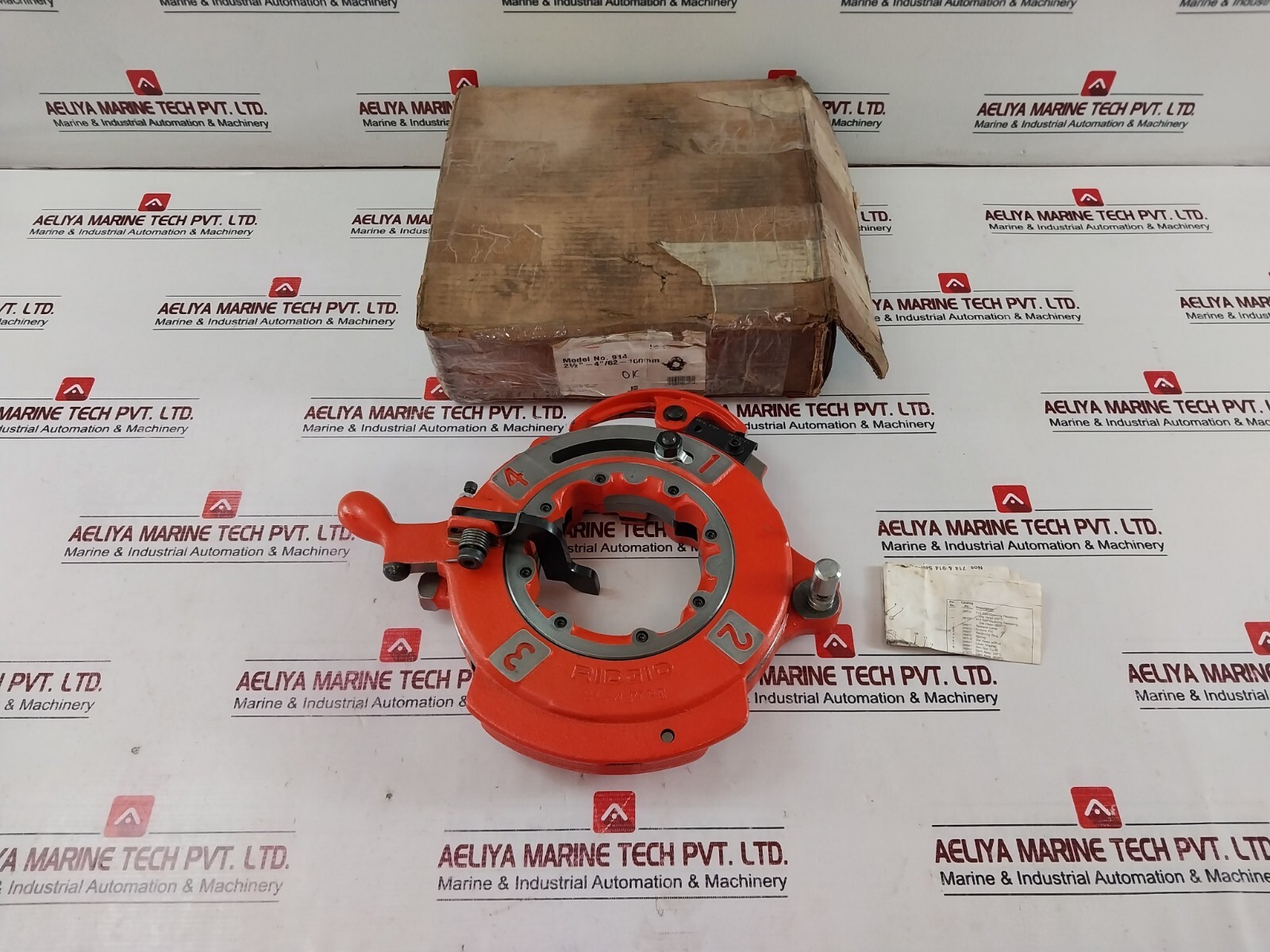 RIDGID 26157 Self-Opening Receding Die Head Model 914 for 1224 Threading Machine
