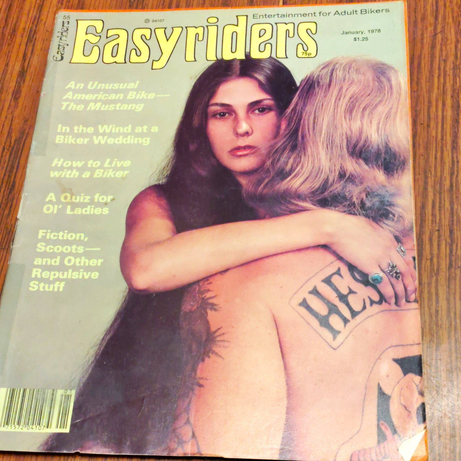 Vintage 1978 Easyriders Motorcycle Magazine Lot 10 Issues 1978 Jan-Dec #55-66