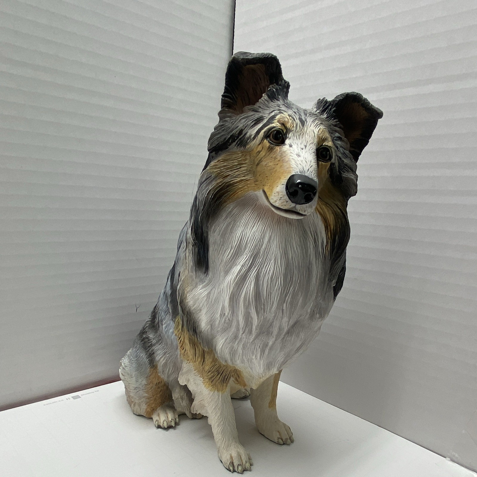 VTG Danbury Mint Blue Merle Sheltie/Shetland Sheepdog Resin Statue Detailed MBI VTG Danbury Mint Blue Merle Sheltie/Shetland Sheepdog Resin Statue Detailed MBI