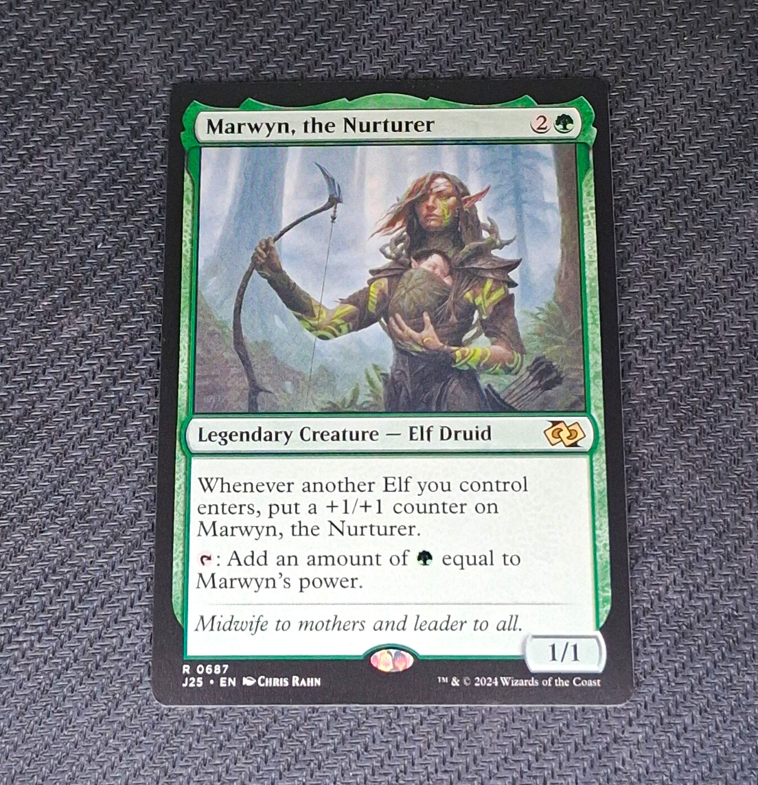 Wizards of the Coast MTG Foundations Jumpstart Marwyn, the Nurturer 0687 Rare Wizards of the Coast MTG Foundations Jumpstart Marwyn, the Nurturer 0687 Rare