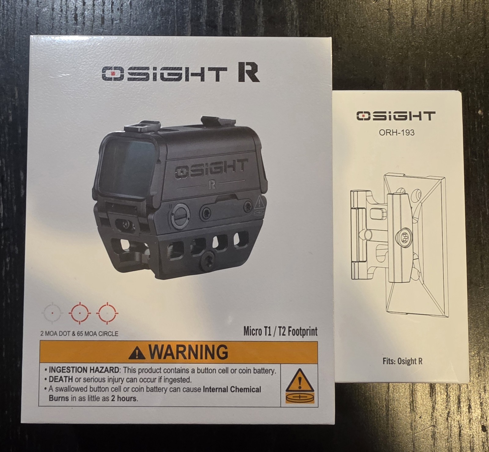 Osight R Micro T1/T2 Footprint Enclosed Red Dot Sight with Multi-Reticle System Osight R Micro T1/T2 Footprint Enclosed Red Dot Sight with Multi-Reticle System