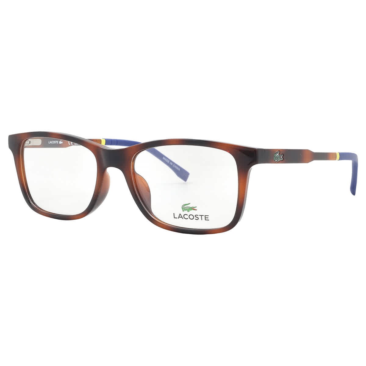 Lacoste Demo Rectangular Kids Eyeglasses L3647 214 50 L3647 214 50