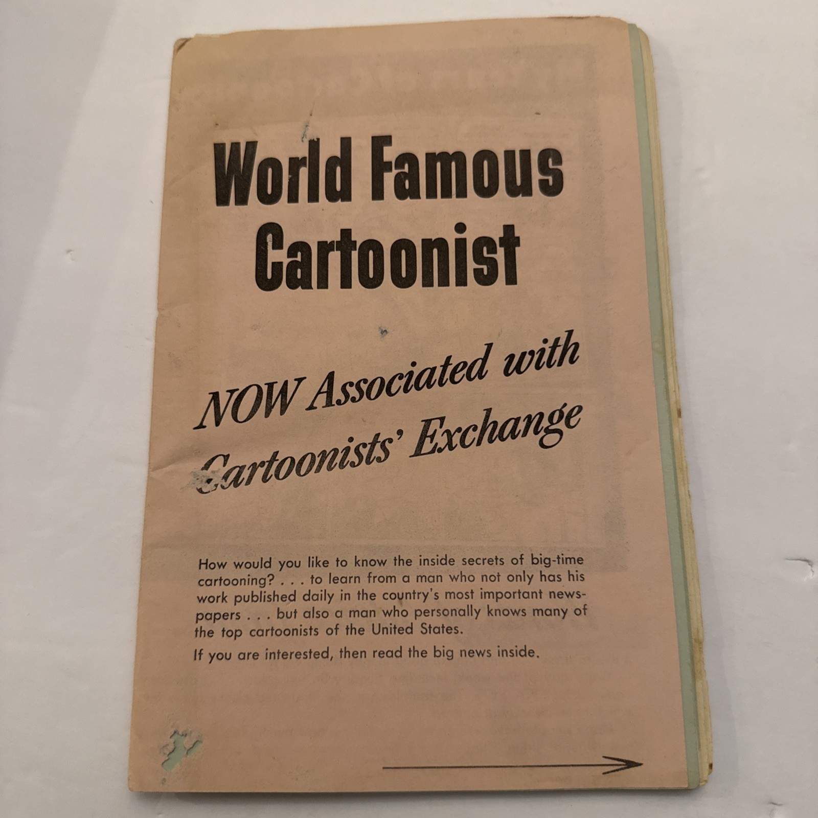 1949 How to Make Money With Simple Cartoons Cartoonists Exchange Paul Robinson