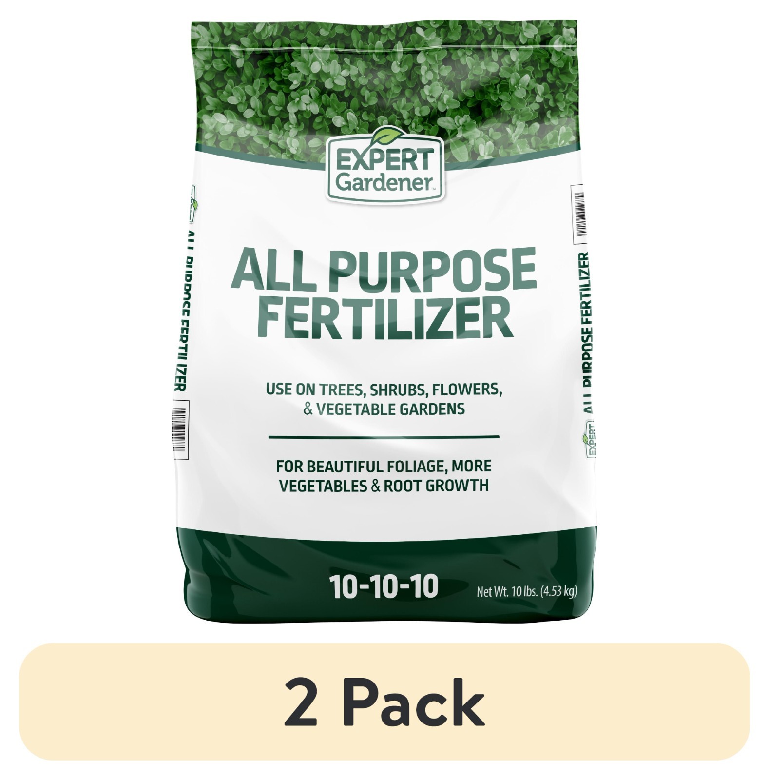 All Purpose Plant Fertilizer 10-10-10 NPK Lawn Food 20/40/80 lb
