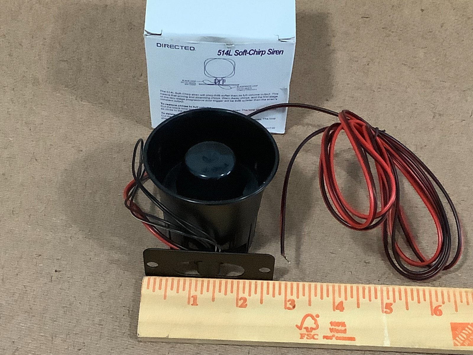 NEW AND GENUINE DIRECTED DEI VIPER HORNET PYTHON CLIFFORD CAR ALARM SIREN 514L 