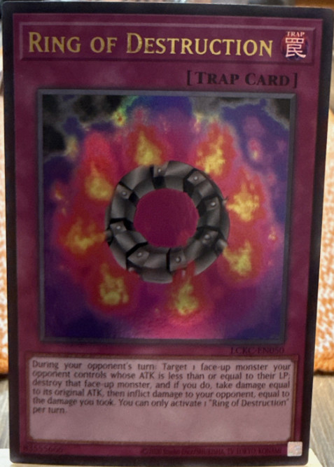 Ring of Destruction LCKC-EN050 - ULTRA RARE - Unlimited E. - NM/M
