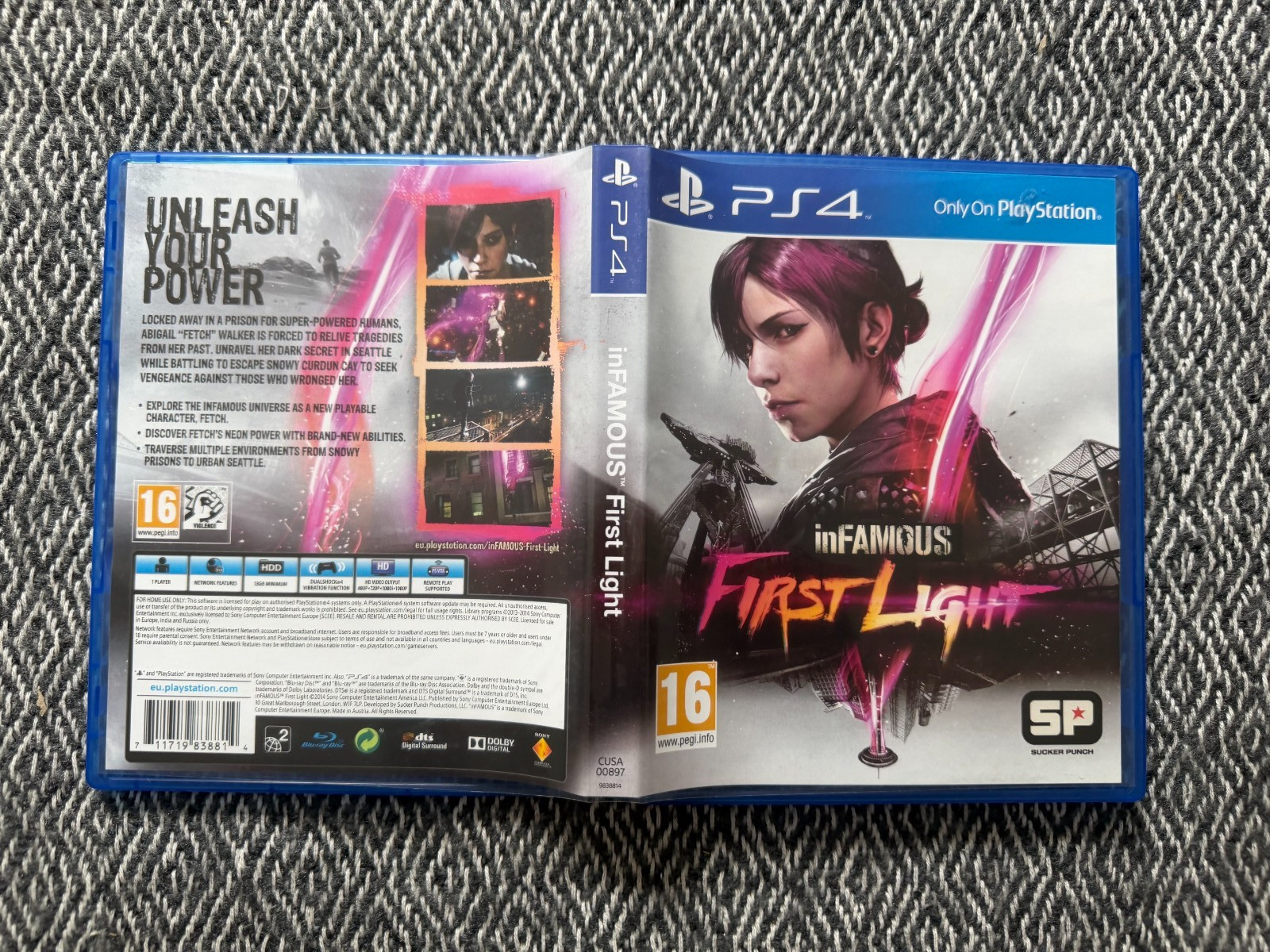 ps4 INFAMOUS FIRST LIGHT Game Playstation *REGION FREE* PAL UK Version PS5 ps4 INFAMOUS FIRST LIGHT Game Playstation *REGION FREE* PAL UK Version PS5