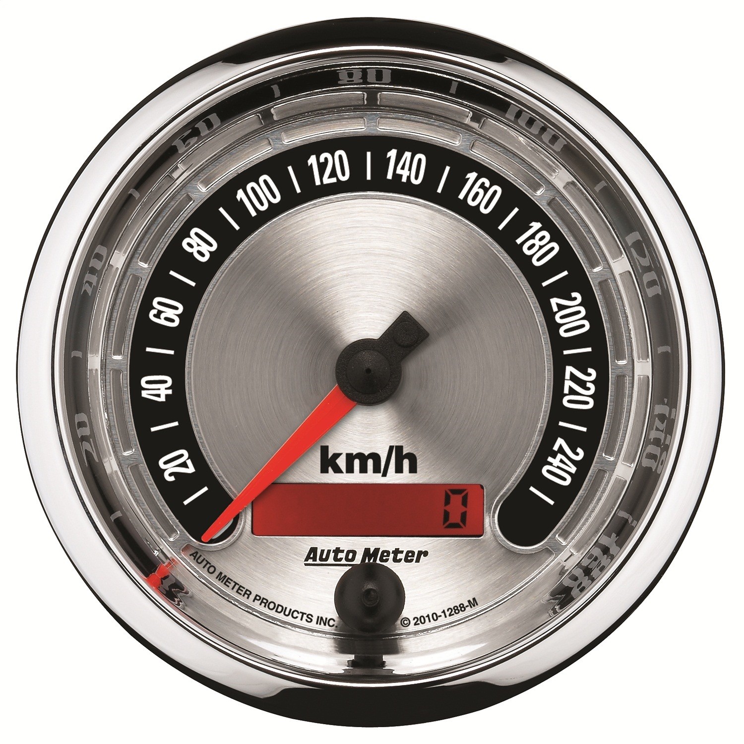 AutoMeter 1288-M American Muscle Electric Programmable Speedometer