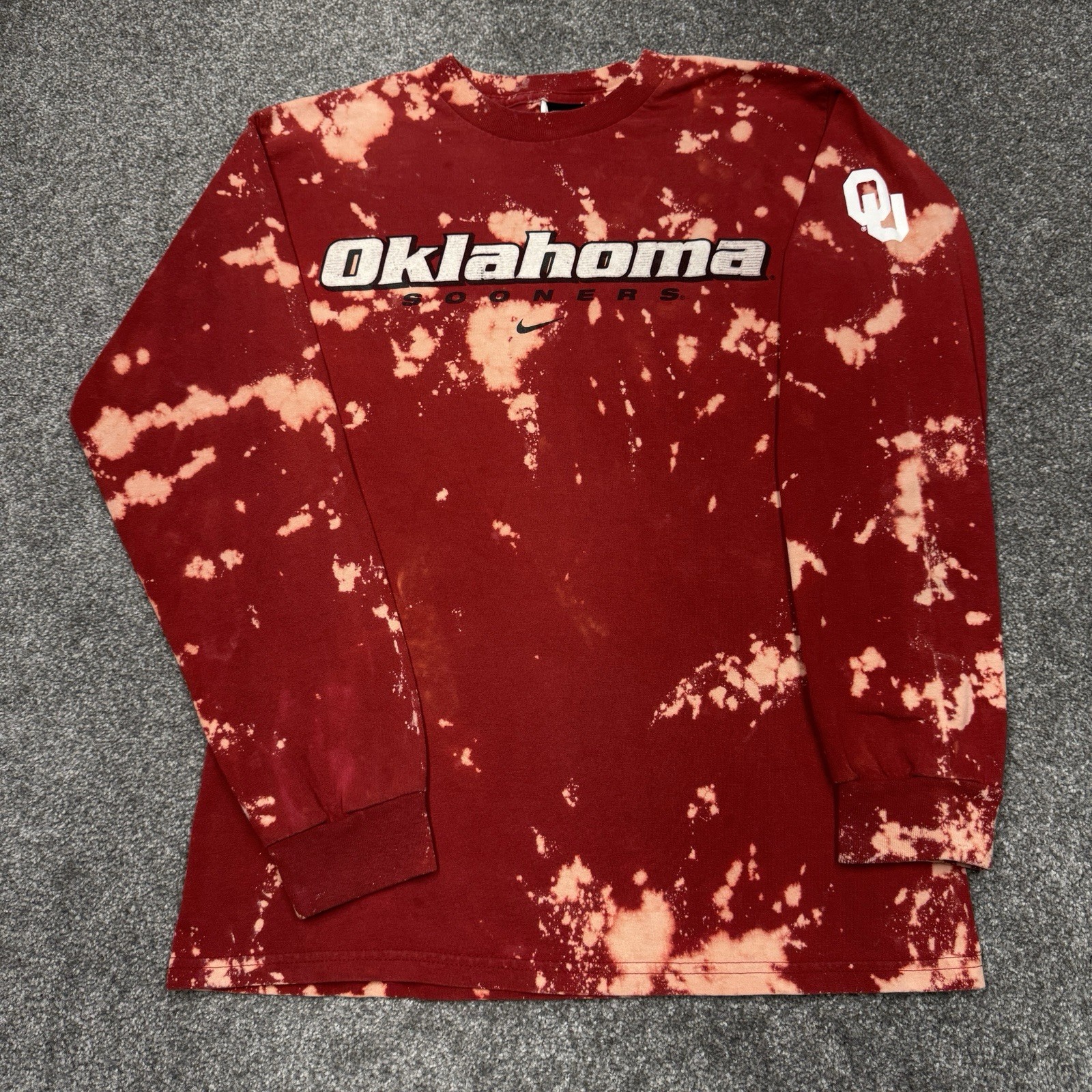 Vintage Oklahoma Sooners Shirt Men Small Nike Red University NCAA Y2K College