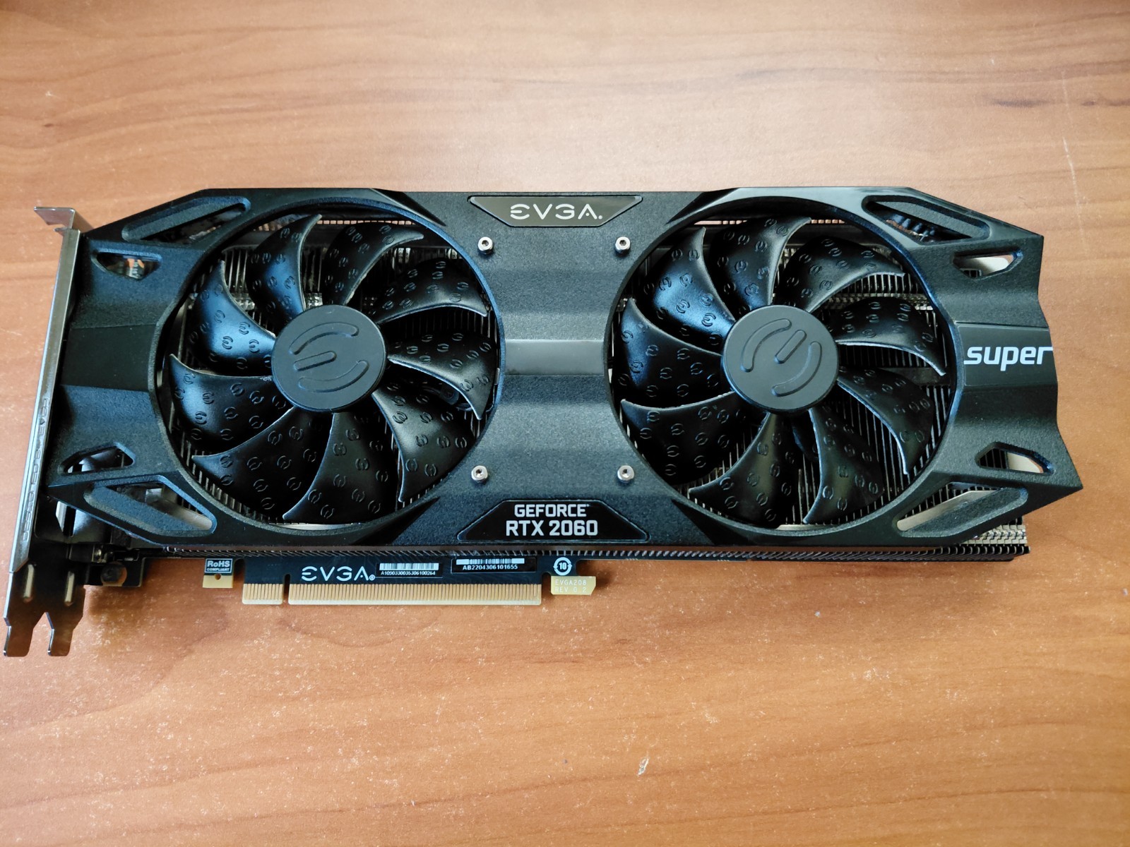 EVGA Nvidia RTX 2060 Super 8GB GDDR6 Graphics Card GPU PC Used EVGA Nvidia RTX 2060 Super 8GB GDDR6 Graphics Card GPU PC Used