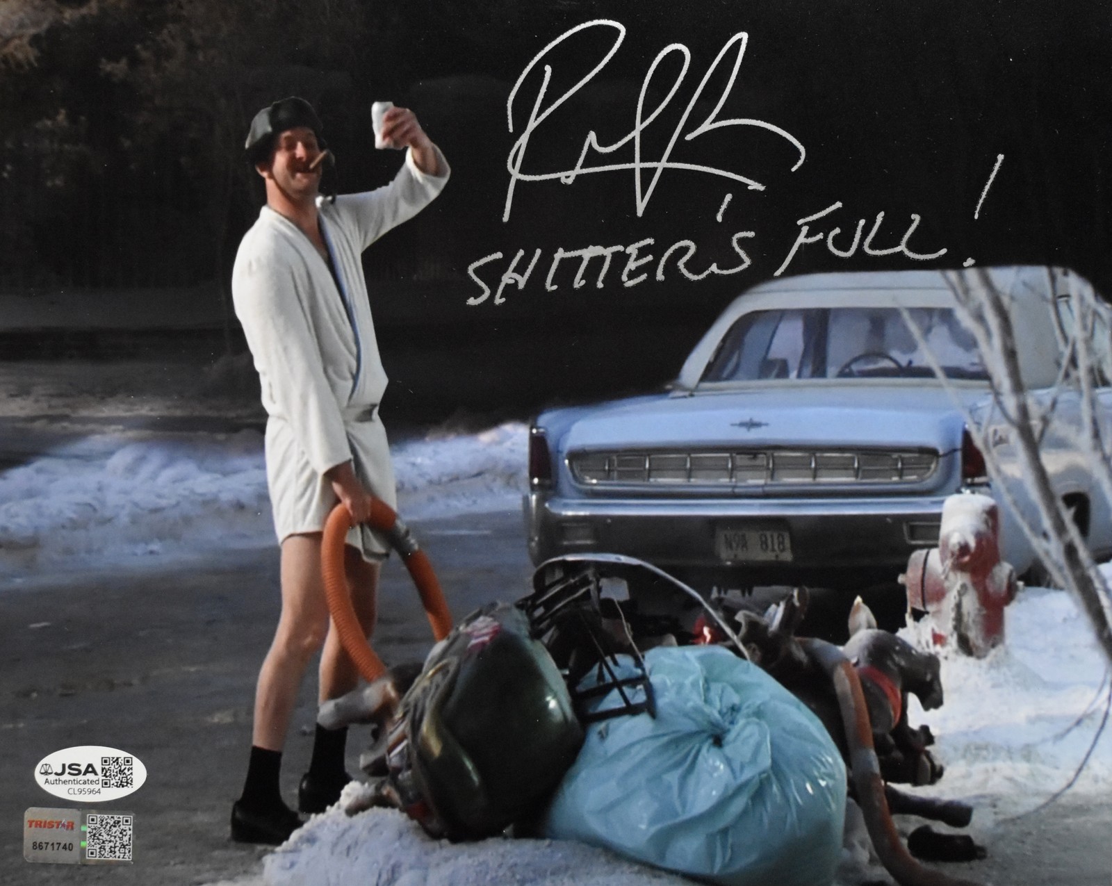 Randy Quaid Autographed/Inscribed 8x10 Photo Christmas Vacation JSA 205241 Randy Quaid Autographed/Inscribed 8x10 Photo Christmas Vacation JSA 205241