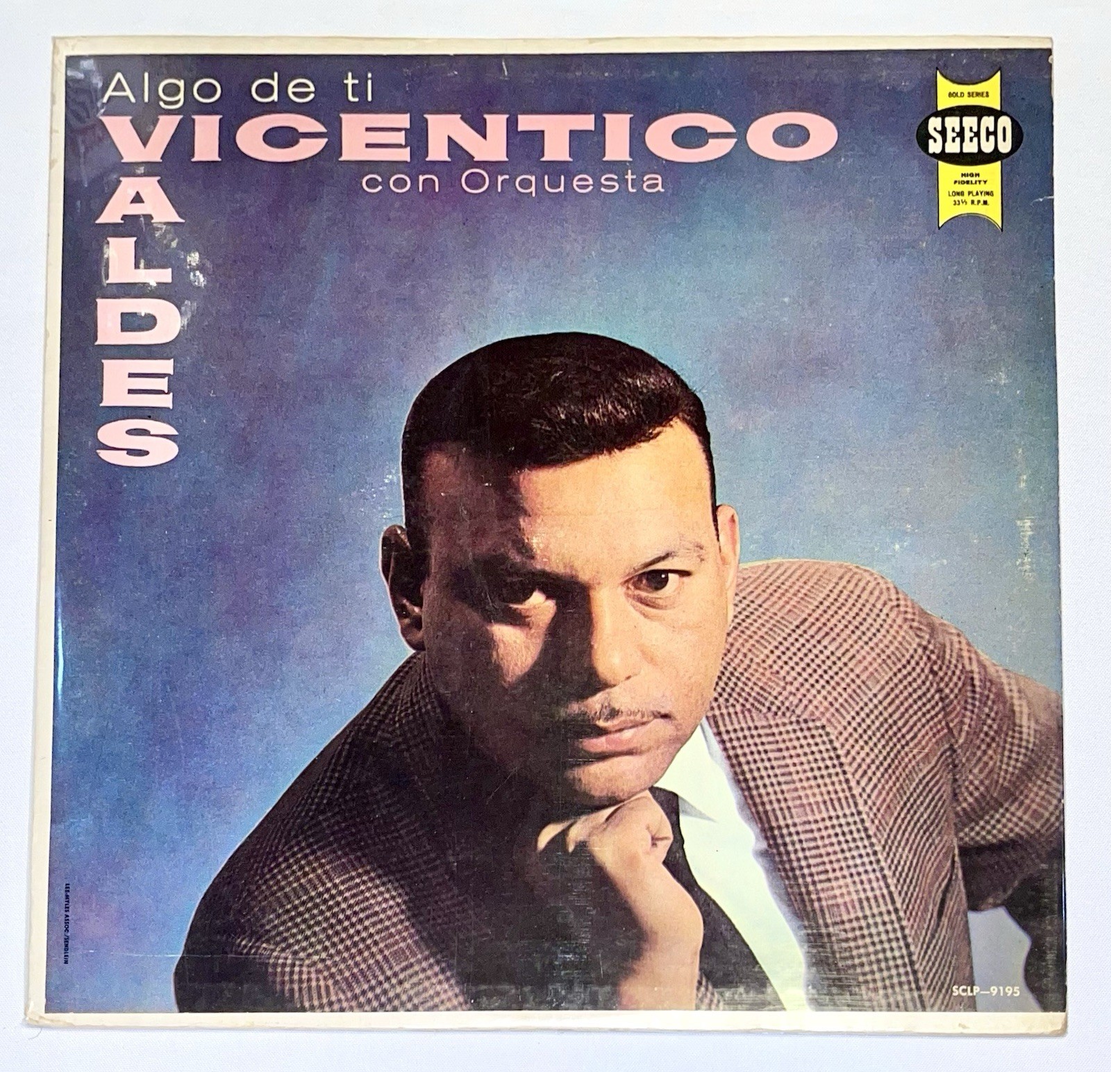 Vicentico Valdés ‎– Algo De Ti - Vinyl Seeco US 1960 VG+