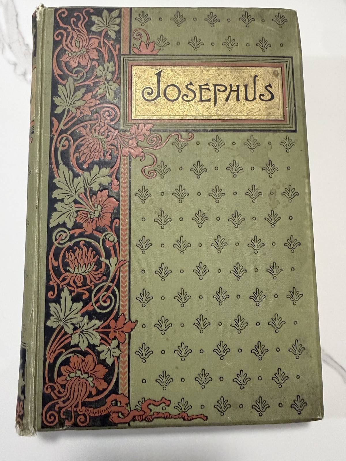 c1890 Works Flavius Josephus Whiston D Lothrop Gilt Antique 1893 Provenance