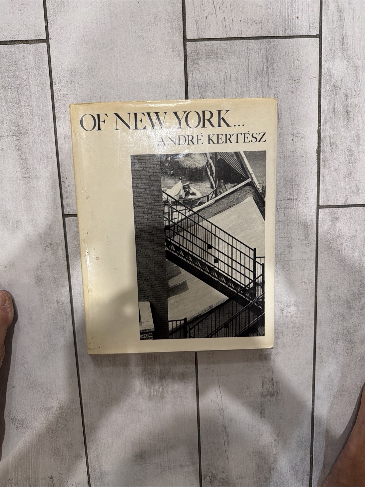 Of New York Signed Andre Kertesz First Edition 1976 DJ Photos