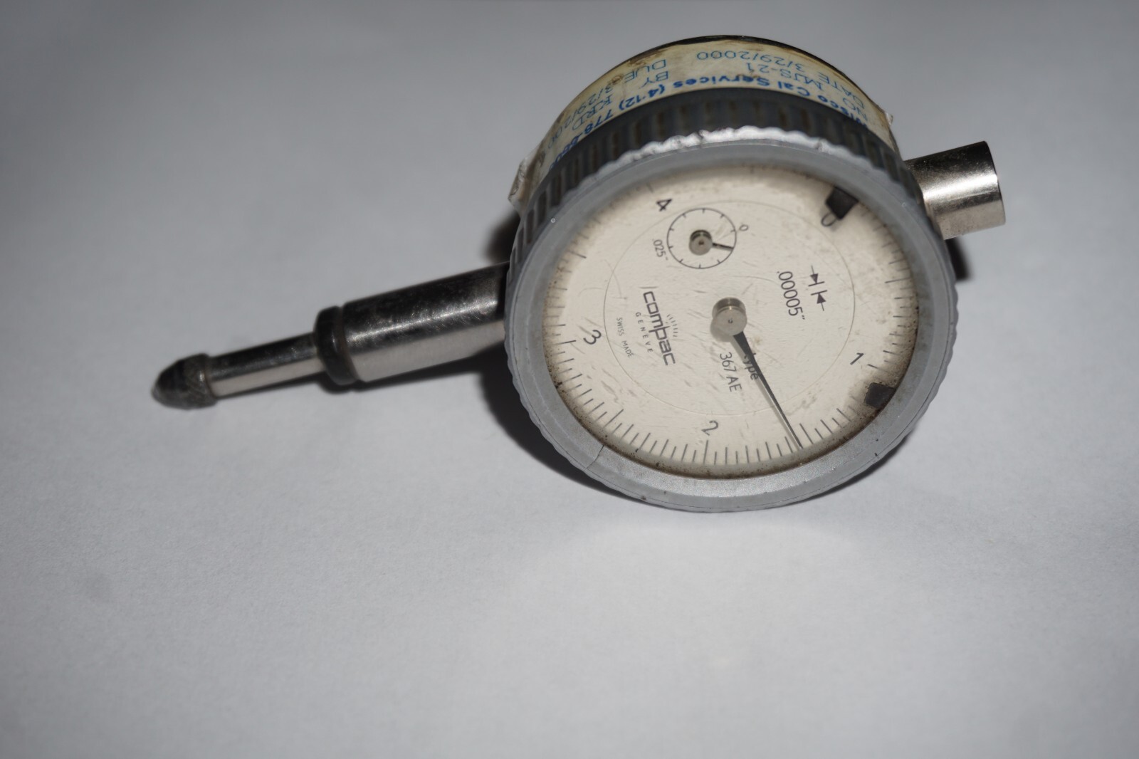 Compac Geneve 367 AE .00005 Vertical Dial Indicator Compac Geneve 367 AE .00005 Vertical Dial Indicator