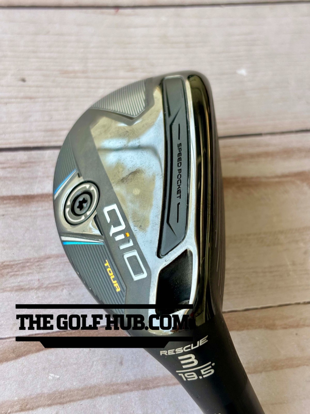 *NICE* TaylorMade Qi10 TOUR 19.5* 3H Rescue Hybrid Head | No HC