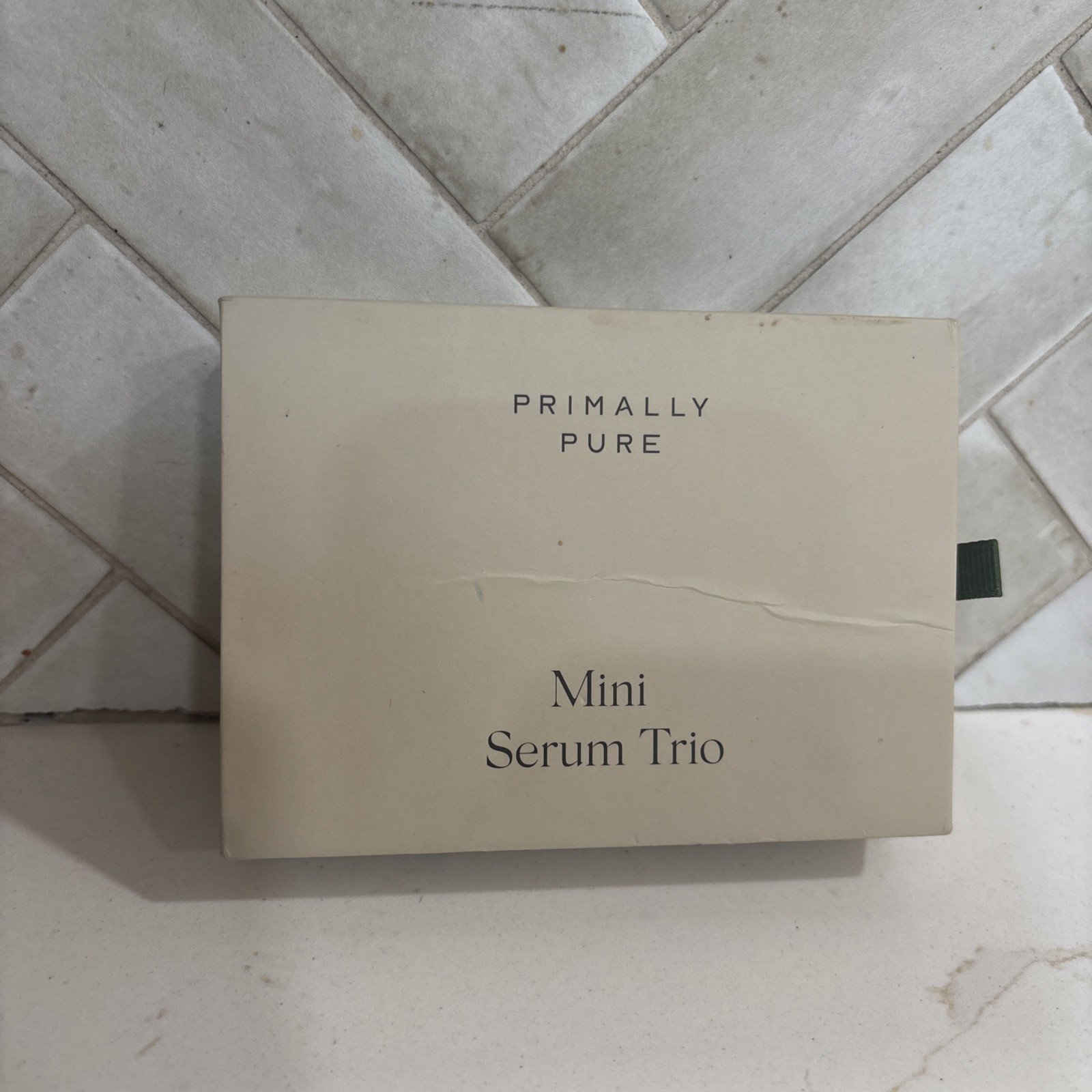 Primally Pure Mini Serum Trio Clarifying Plumping Soothing Facial Serums