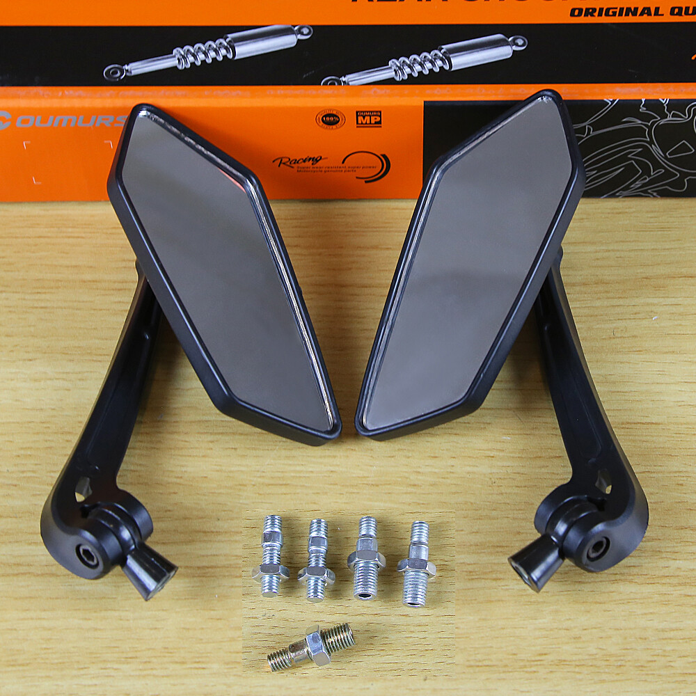 Universal 8mm 10mm Scooter Rearview Mirrors Pair Moped ATV Motorcycle Backup Universal 8mm 10mm Scooter Rearview Mirrors Pair Moped ATV Motorcycle Backup