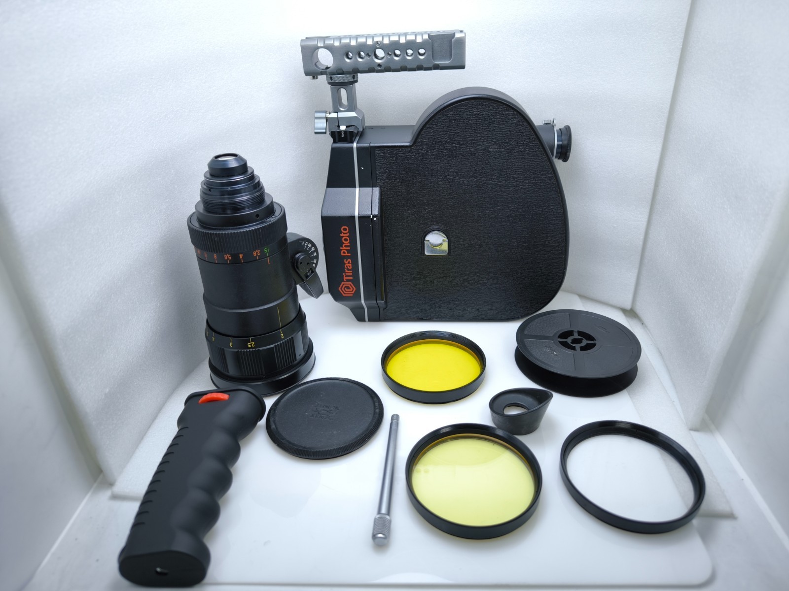Super16 Ultra16 Krasnogorsk-3 converted 1.66:1 M42 Movie Camera K-3 K3 NATO Rail