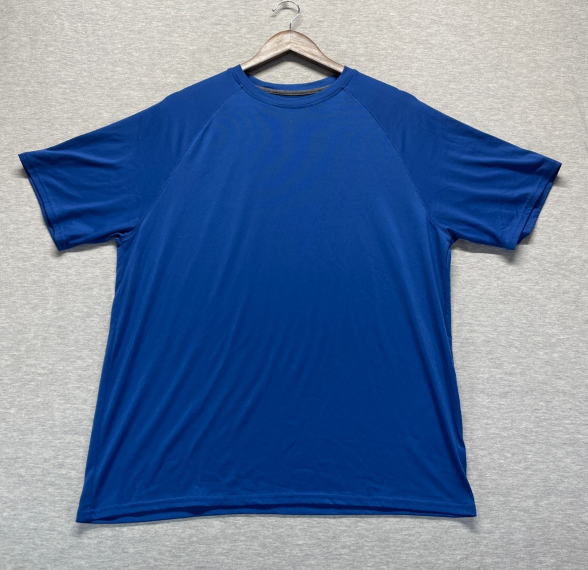 BCG Athletic Performance Shirt Mens Medium Royal Blue Quick Dry Moisture Wicking