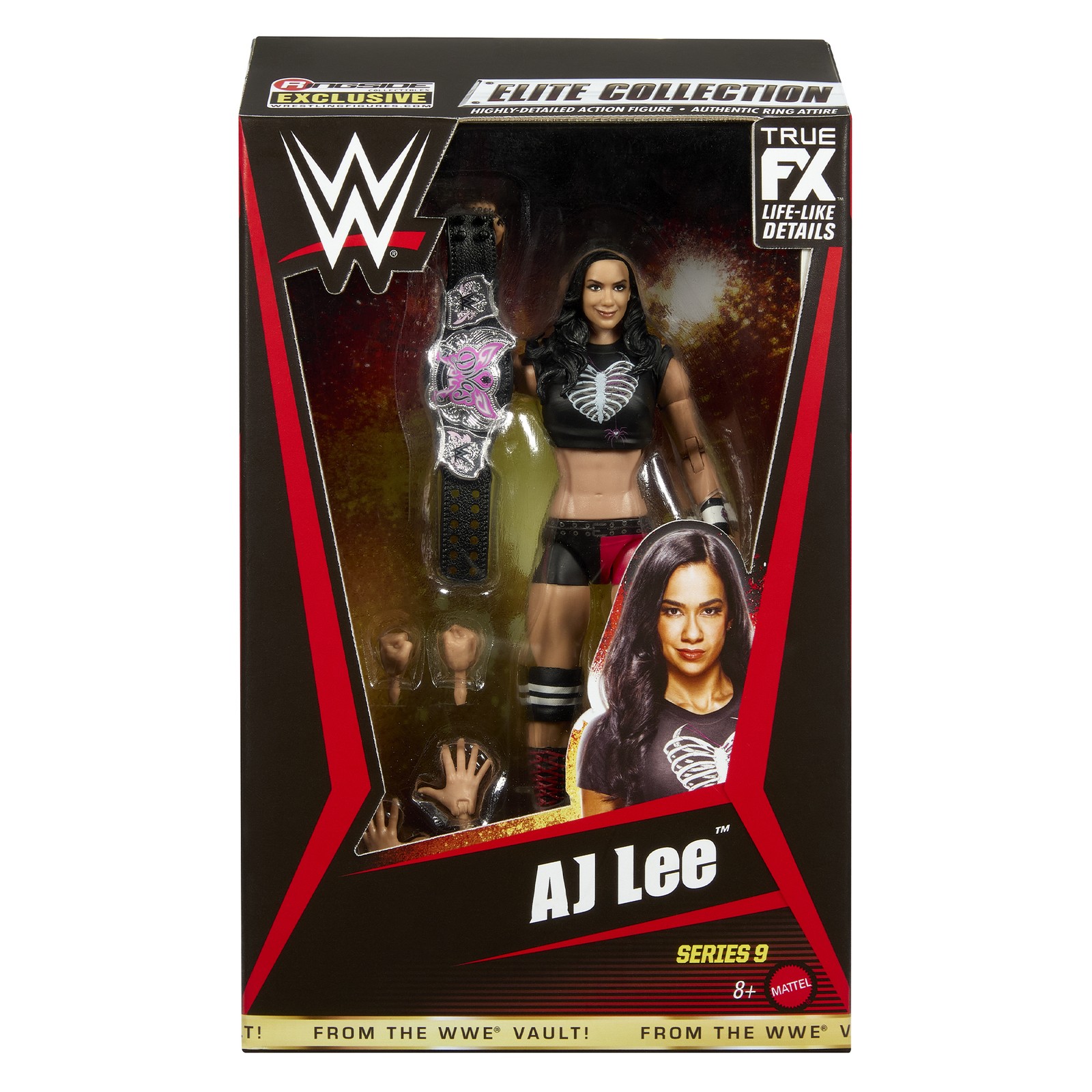AJ Lee - WWE From the Vault Ringside Exclusive Series 9  Toy Wrestling Figure