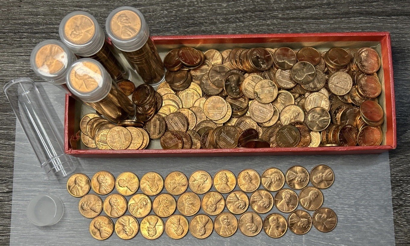 1969-S Lincoln Memorial Cent Choice Brilliant Uncirculated SF Mint Hoard Find