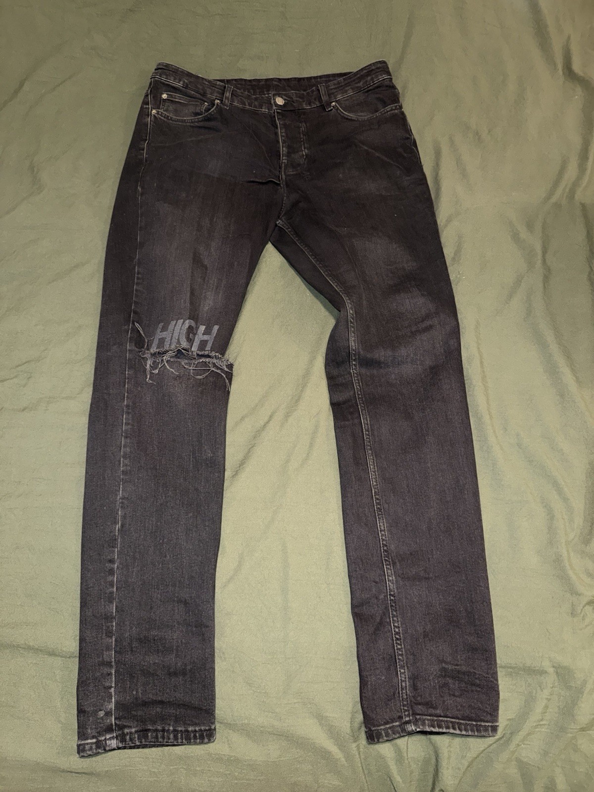 Ksubi - CHITCH KROW HIGH - Black - 36 /32