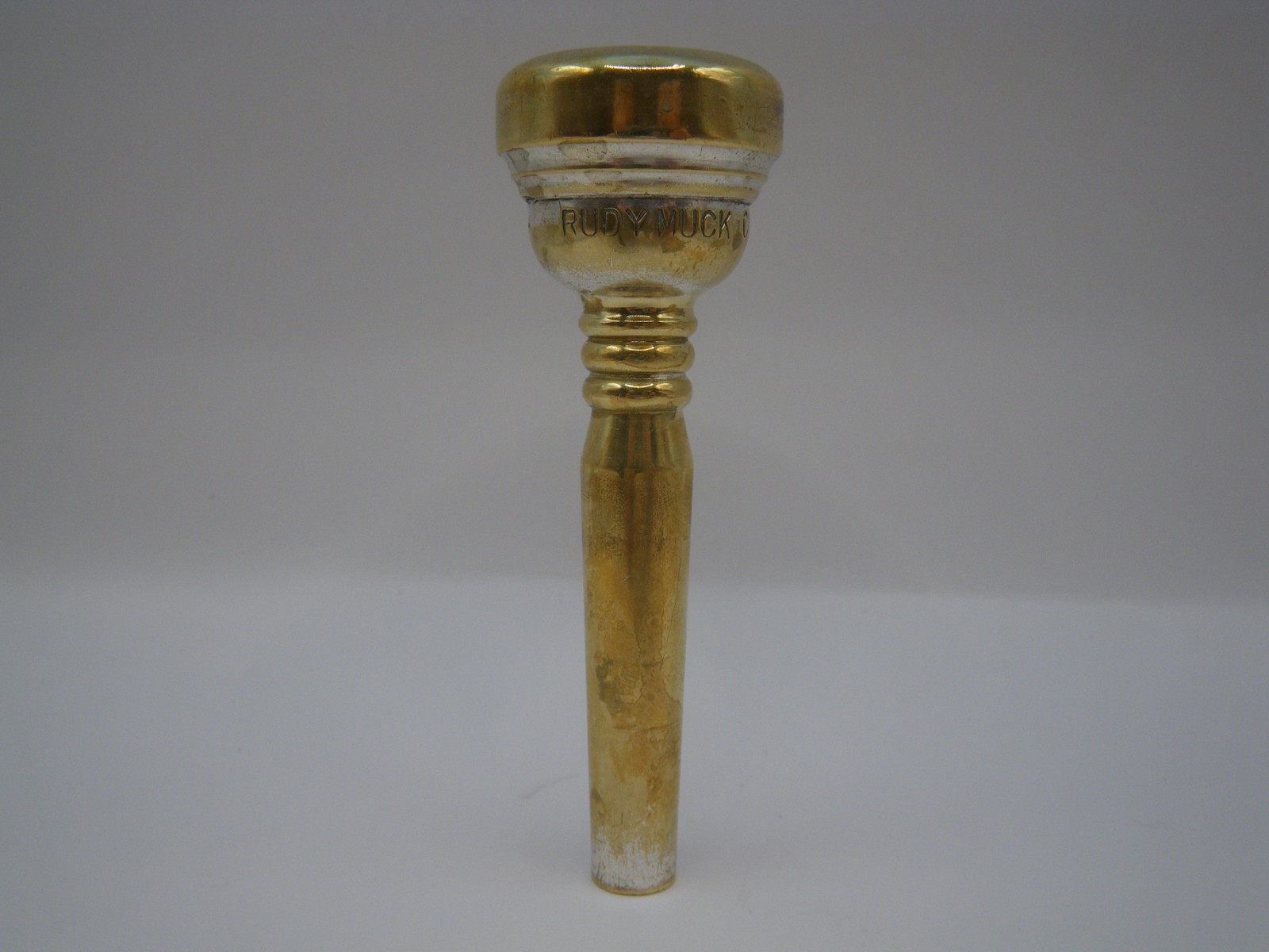 VINTAGE RUDY MUCK CUSHION RIM 13C TRUMPET MOUTHPIECE - VG CONDITION