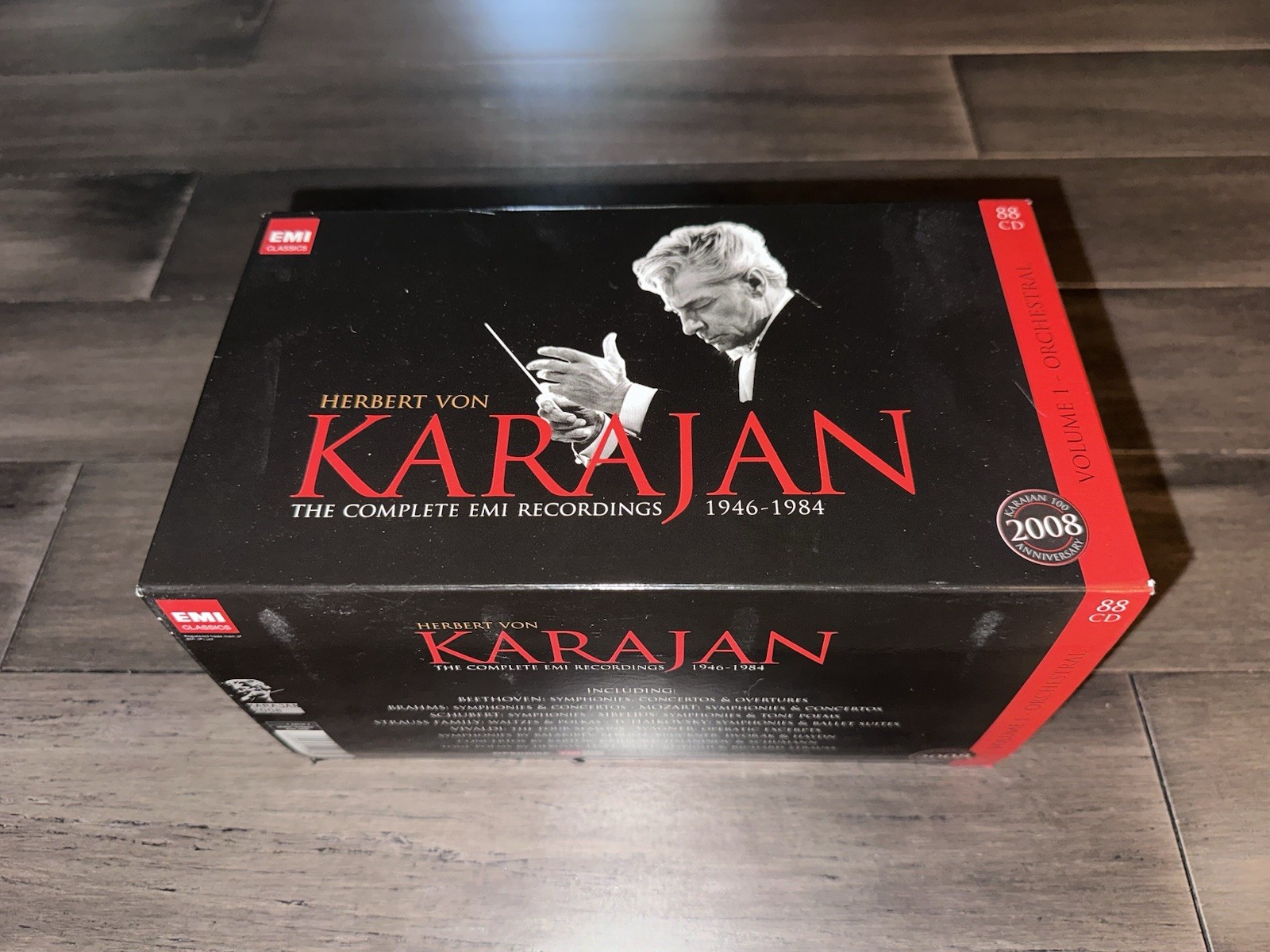 Herbert Von Karajan: The Complete EMI Recordings 1946-1984 88 CD BOX Vol 1-001 Herbert Von Karajan: The Complete EMI Recordings 1946-1984 88 CD BOX Vol 1-001