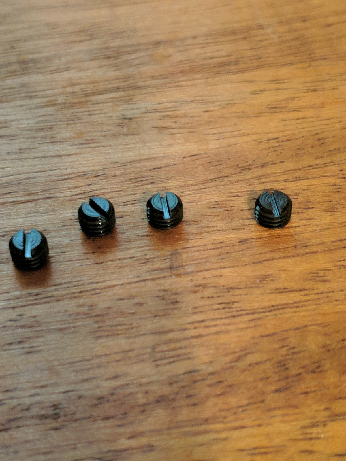 Marlin Receiver Plug Screw set of 4 blued model 30 36 336 444 1894 1895 39 8-40