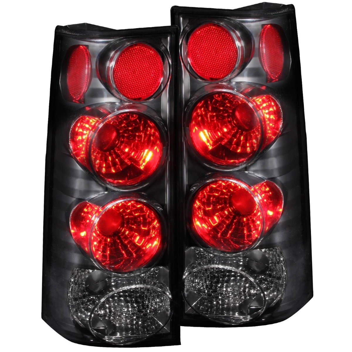Anzo 211090 Tail Lights Black For Express/Savana Van 03-14 Anzo 211090 Tail Lights Black For Express/Savana Van 03-14