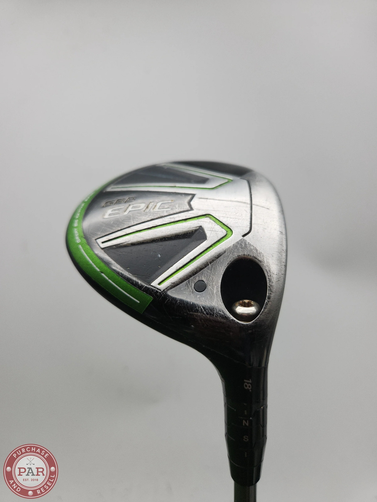 2017 CALLAWAY GBB EPIC 5 WOOD 18* REG PROJECTX HZRDUS T800 65G +HC GOOD