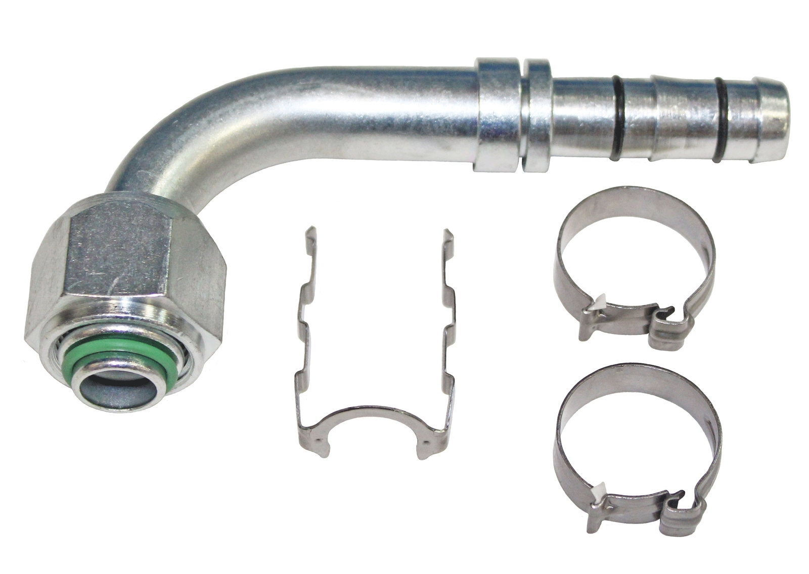 Automotive AC Hose Fitting EZ Clip #6 Female 90 70R8696