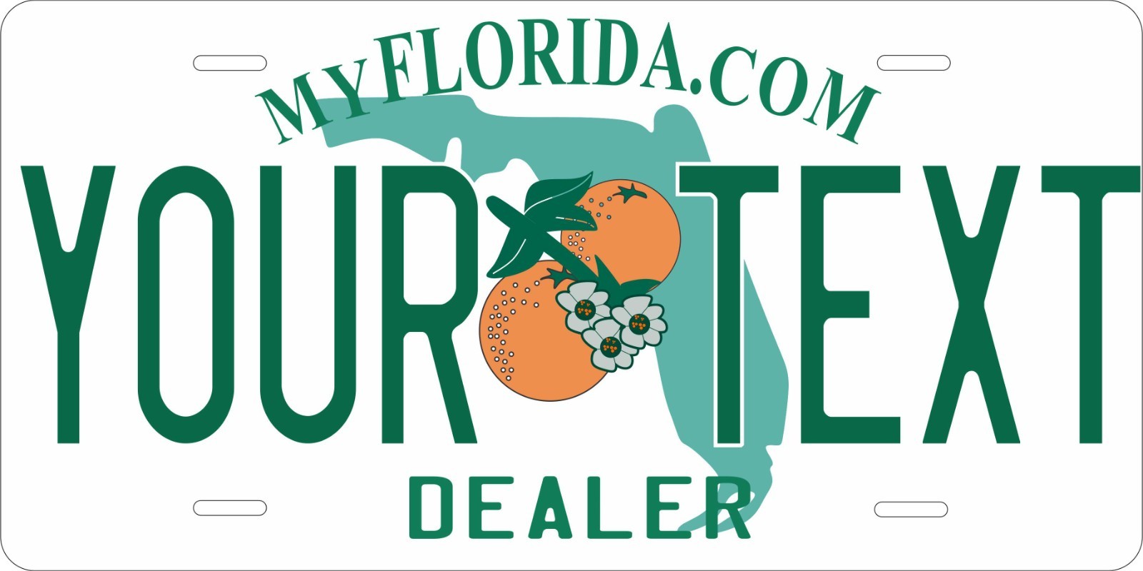 Custom Florida License Plate –Personalized Novelty Plate Custom Florida License Plate –Personalized Novelty Plate