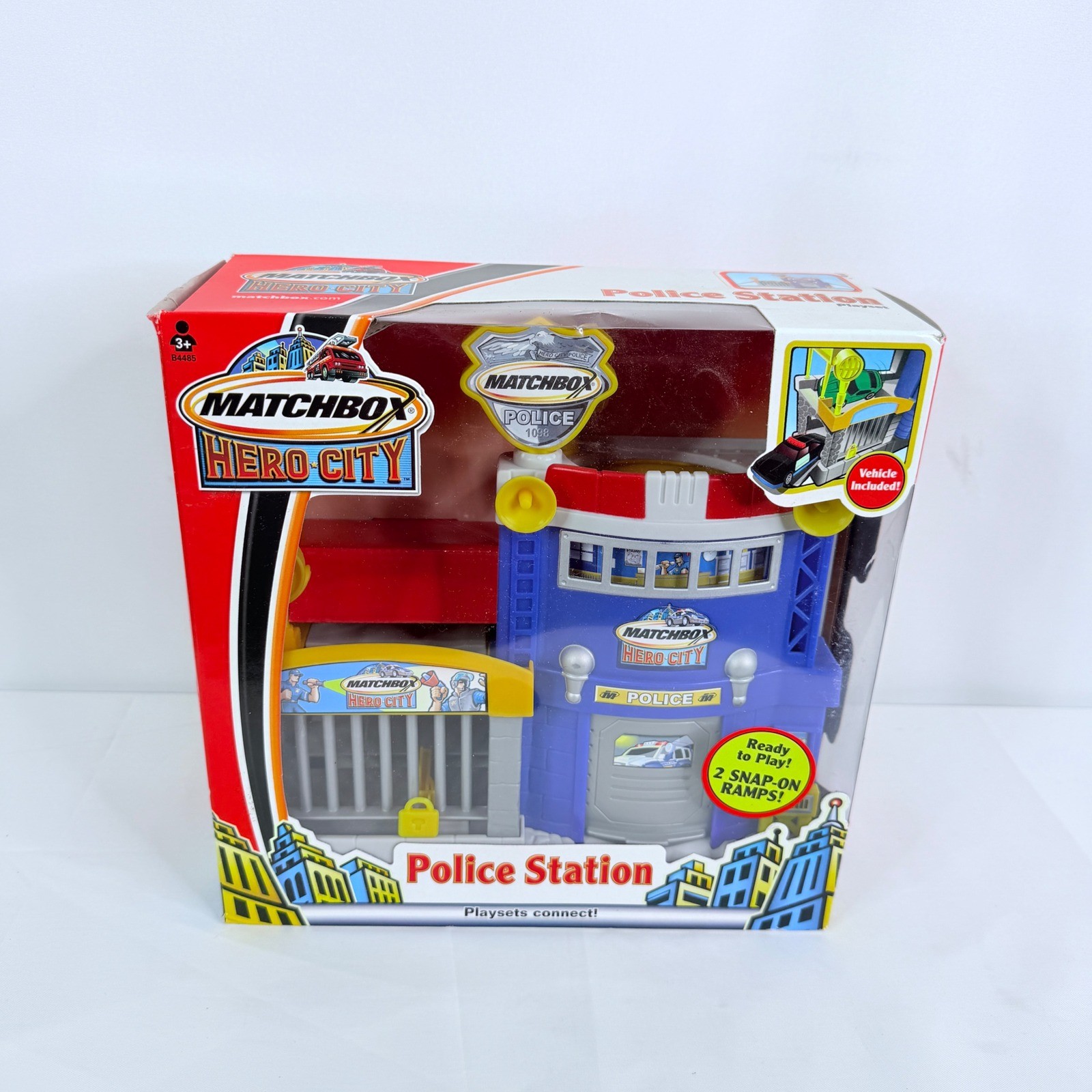 Matchbox Hero City Police Station Playset B4485 Includes Vehicle New in Box Matchbox Hero City Police Station Playset B4485 Includes Vehicle New in Box