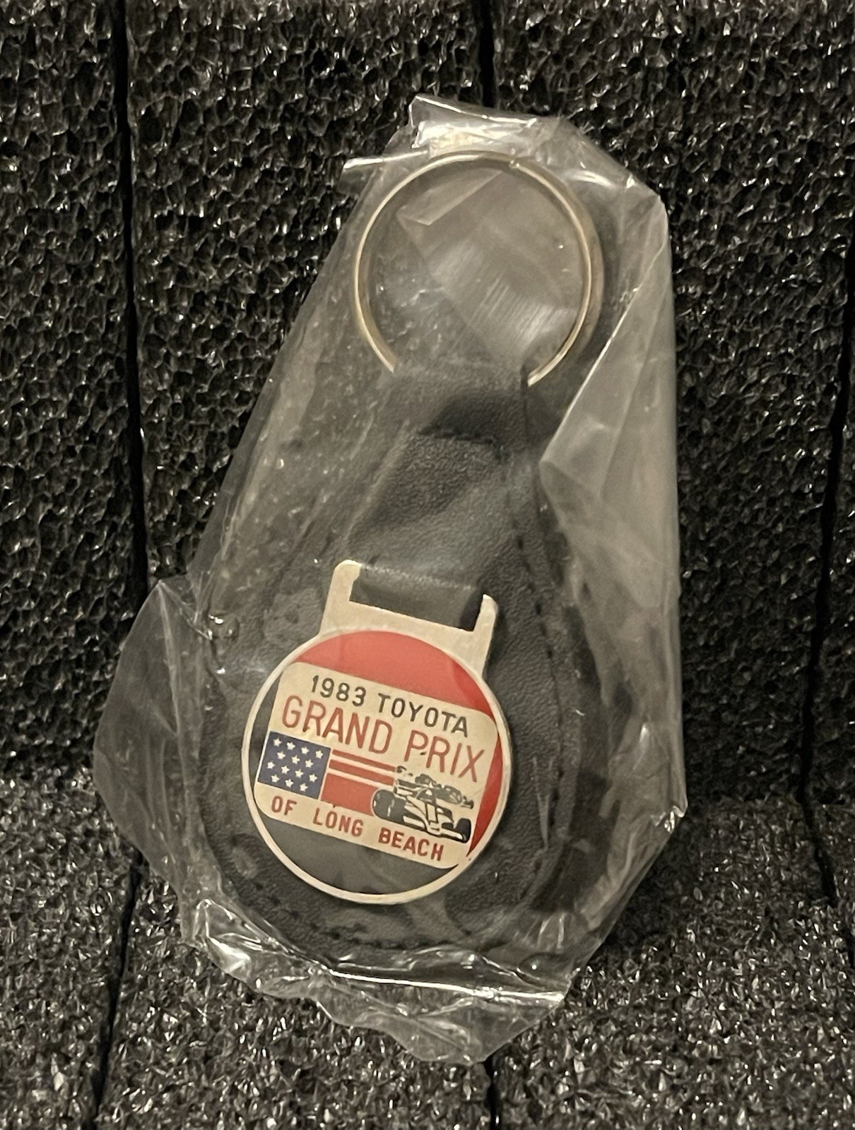 Vintage 1983 Toyota Grand Prix of Long Beach- Key Fob-in Original Packaging