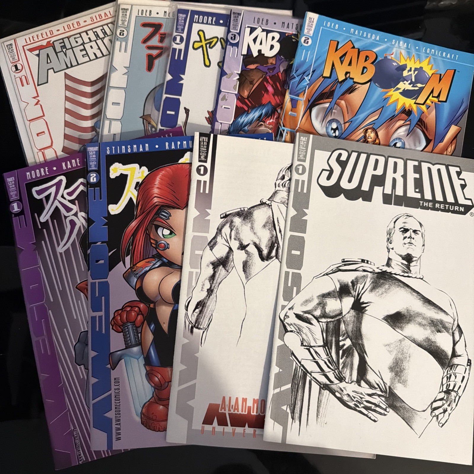 Awesome Comics 14 Issue Lot Mixed Titles