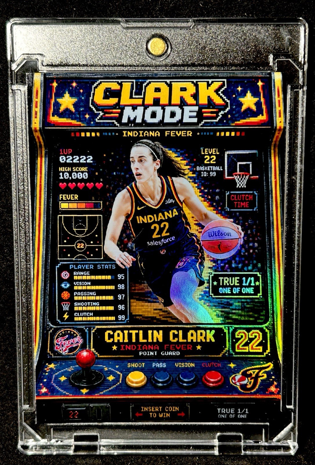 Caitlin Clark 2024 Anime Sport Swag One Of One #1/1- Indiana Fever Rookie RC SSP