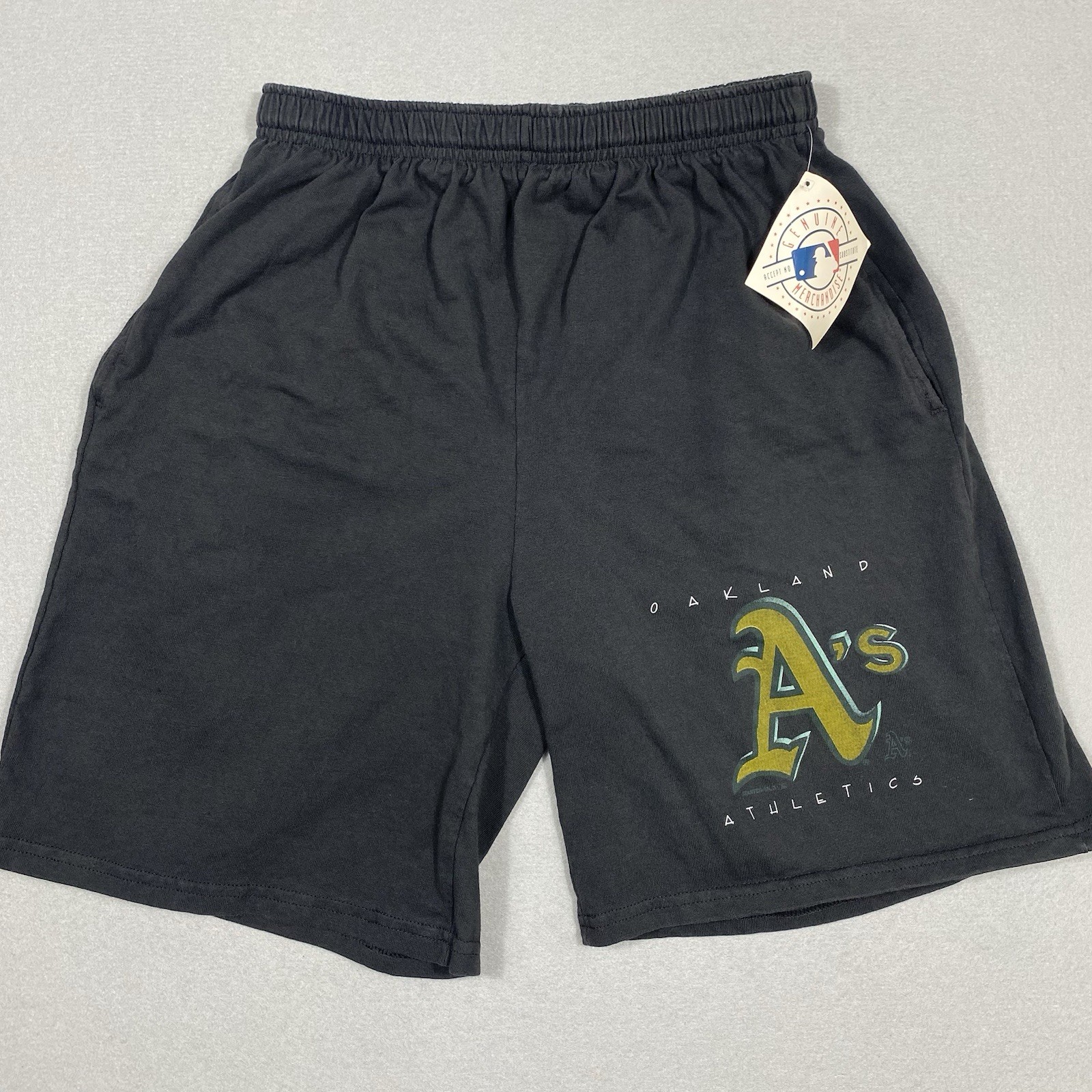 Vintage Oakland Athletics Starter Baseball Shorts Size Small Made in USA Cotton