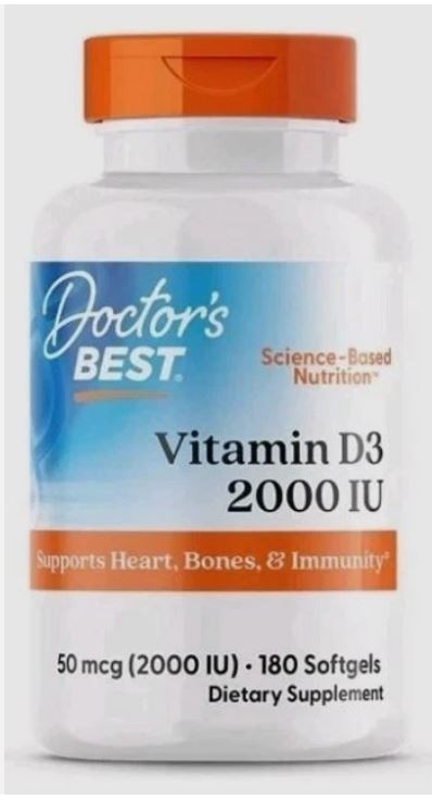 Wholesale Doctor\'s 12Pk/24pk/36pk/48pk  Best Vitamin D3 2000 IU/5000 IU