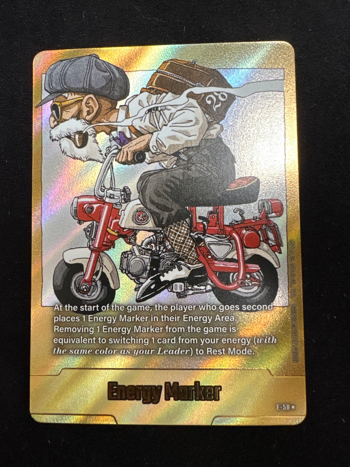 Energy Marker (E-58) (Gold) Fusion World Energy Markers Manga Booster 01