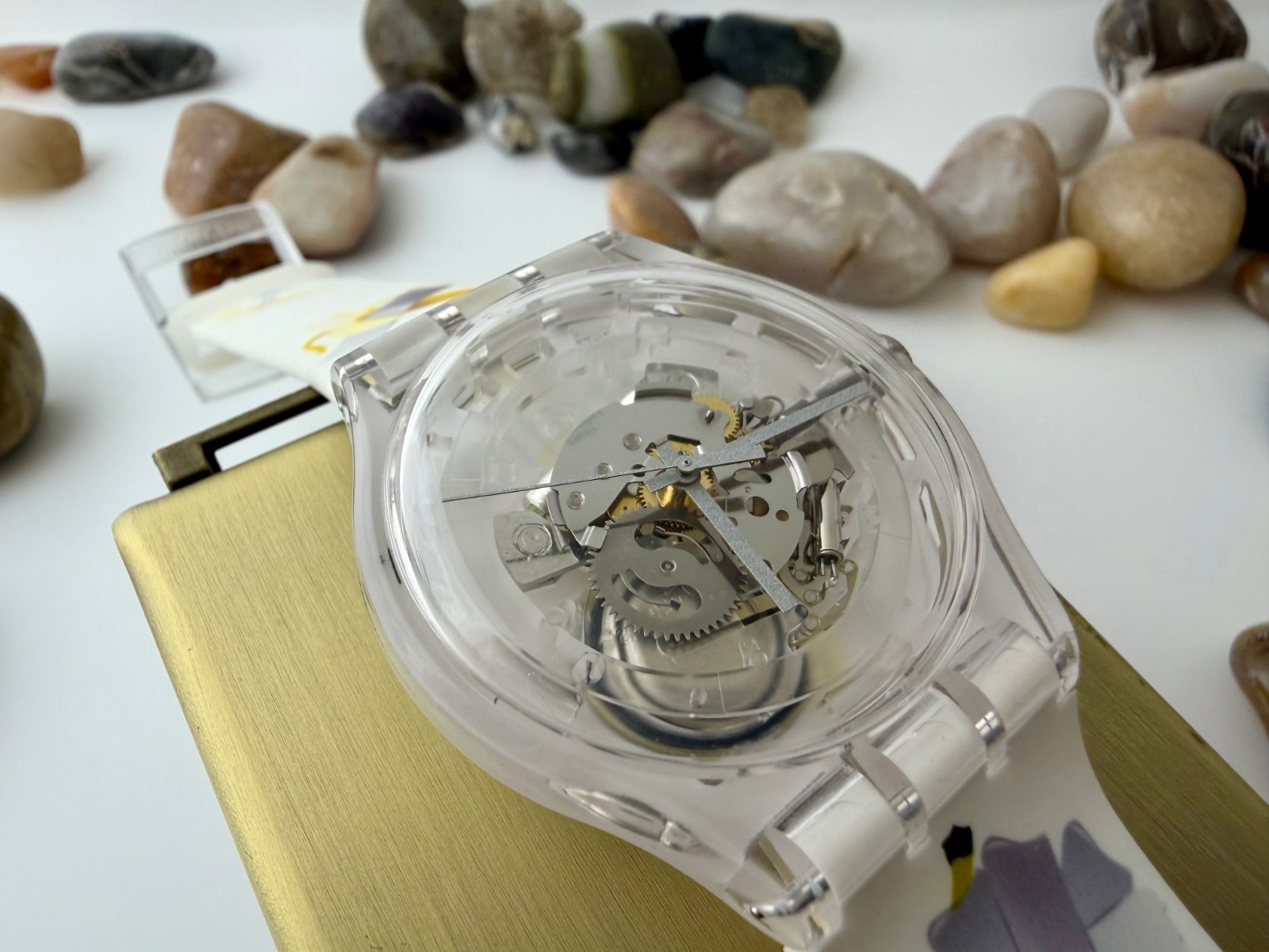 1-of-1 Swatch X You Maurizio Cattelan Banana Art Basel 2019 Watch Skeleton NOS