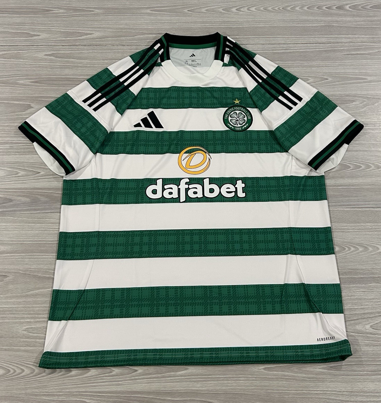 Adidas 2024/25 Celtic FC Home Football Soccer Jersey JI7265 Green Men’s Size XL