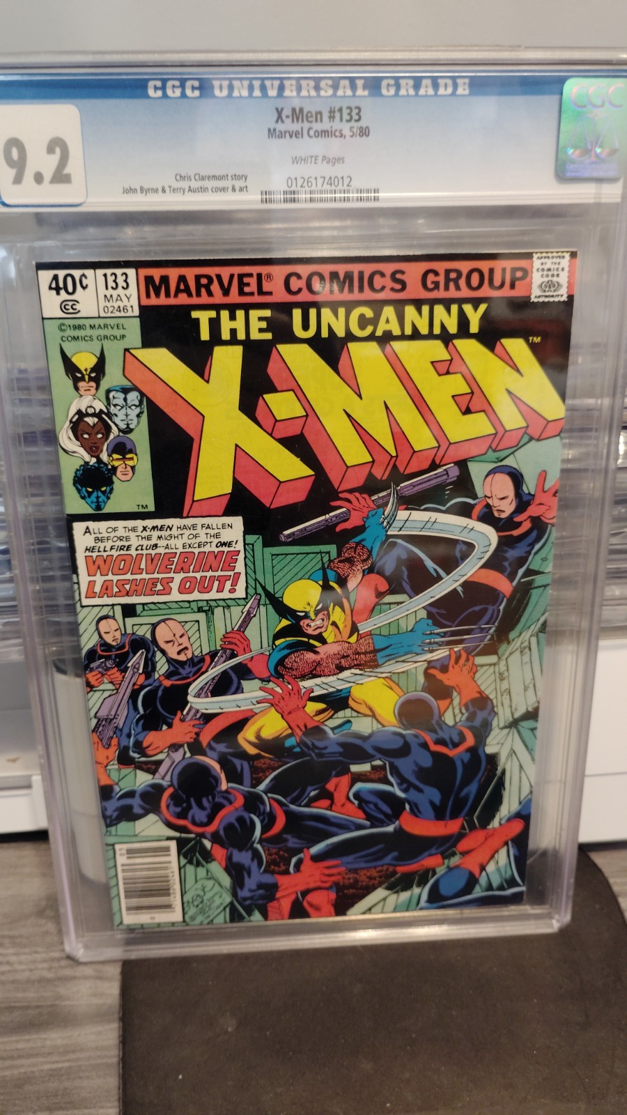 X-Men 133 CGC 9.2 NM White Pages 1st Solo Wolverine Story Newsstand Edition 🔥🔥 X-Men 133 CGC 9.2 NM White Pages 1st Solo Wolverine Story Newsstand Edition 🔥🔥