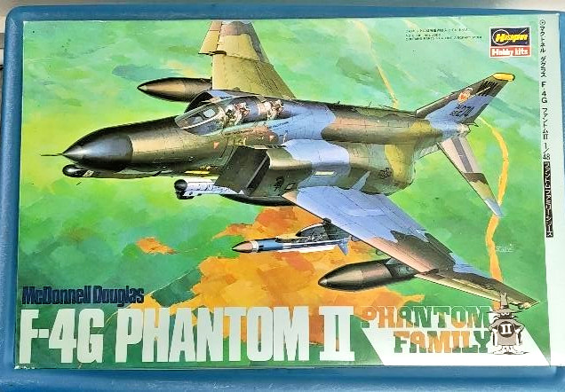 Hasegawa F-4G PHANTOM II 1/48 #P4 Open Box, Parts Sealed Hasegawa F-4G PHANTOM II 1/48 #P4 Open Box, Parts Sealed
