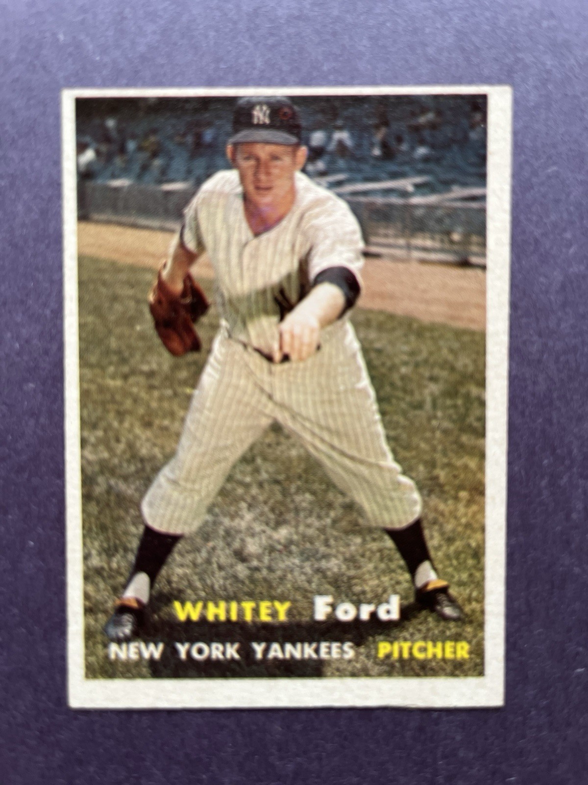 1957 Topps - Whitey Ford #25